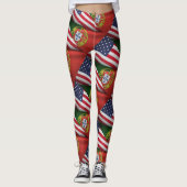 Portugees design leggings (Voorkant)