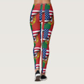 Portugees design leggings (Achterkant)