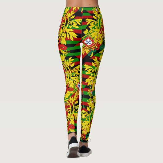 Portugees design leggings (Achterkant)