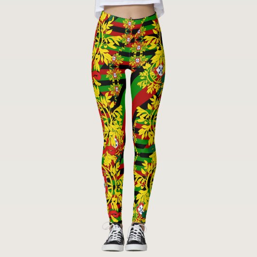 Portugees design leggings (Voorkant)