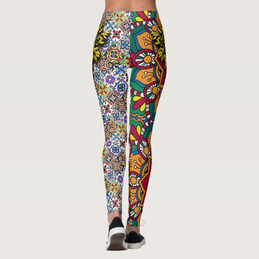 Portugees design leggings (Achterkant)