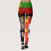 Portugees design leggings (Achterkant)