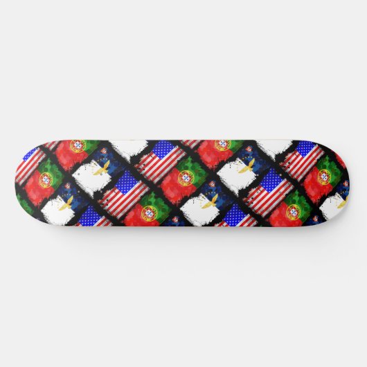 Portugees design persoonlijk skateboard (Horizontaal)