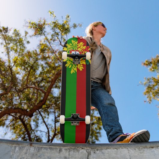 Portugees design persoonlijk skateboard (Buiten 1)