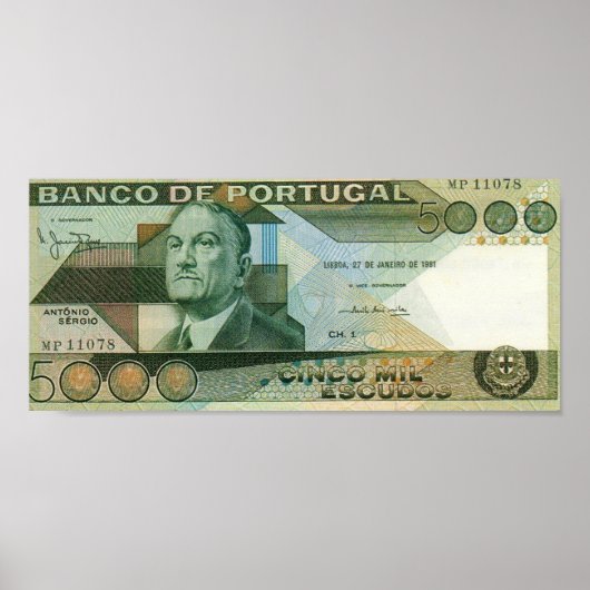 Portugees design poster (Voorkant)