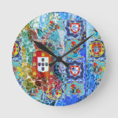 Portugees design ronde klok (Voorkant)