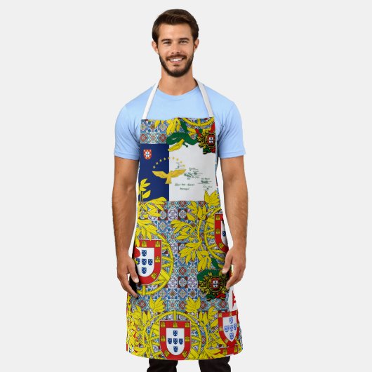 Portugees design schort (Gedragen)