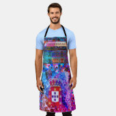 Portugees design schort (Gedragen)