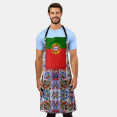 Portugees design schort (Gedragen)