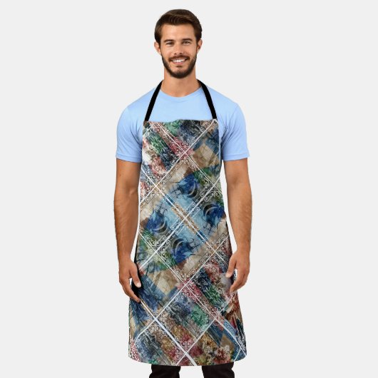 Portugees design schort (Gedragen)