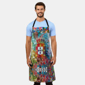 Portugees design schort (Gedragen)