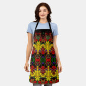 Portugees design schort (Gedragen)