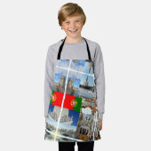 Portugees design schort (Gedragen)