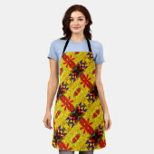 Portugees design schort (Gedragen)