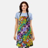 Portugees design schort (Gedragen)