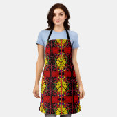 Portugees design schort (Gedragen)