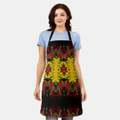 Portugees design schort (Gedragen)