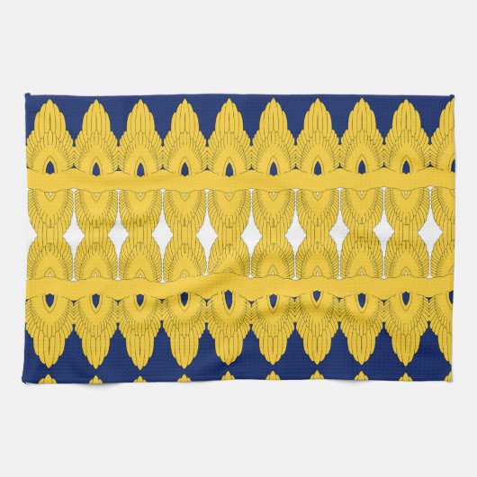 Portugees design schort theedoek (Horizontaal)