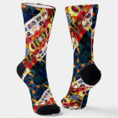 Portugees design sokken (Gebogen)