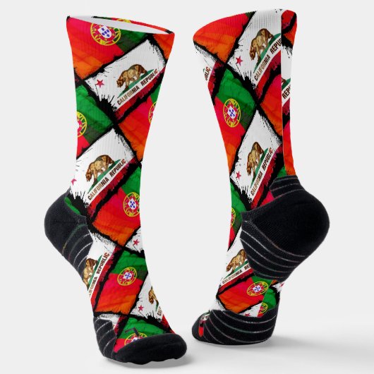 Portugees design sokken (Gebogen)