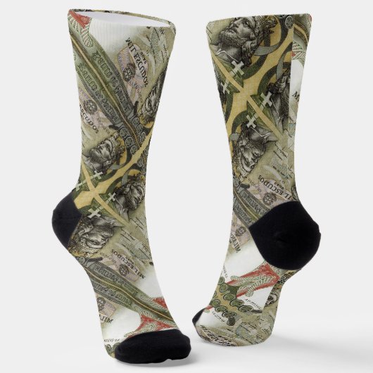 Portugees design sokken (Gebogen)