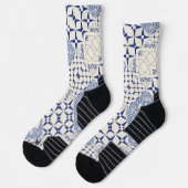 Portugees design sokken (Links)