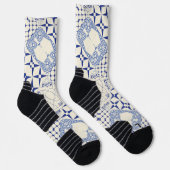 Portugees design sokken (Rechts)