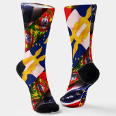 Portugees design sokken (Gebogen)