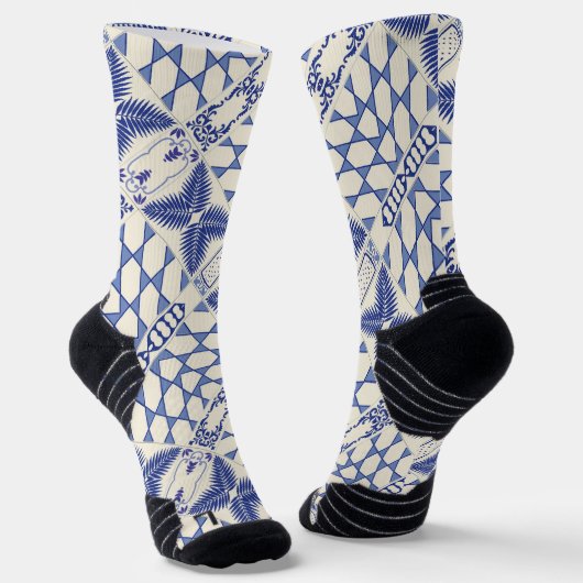 Portugees design sokken (Gebogen)