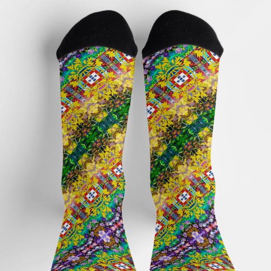 Portugees design sokken (Top)