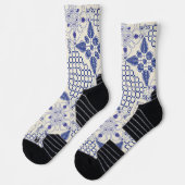 Portugees design sokken (Links)