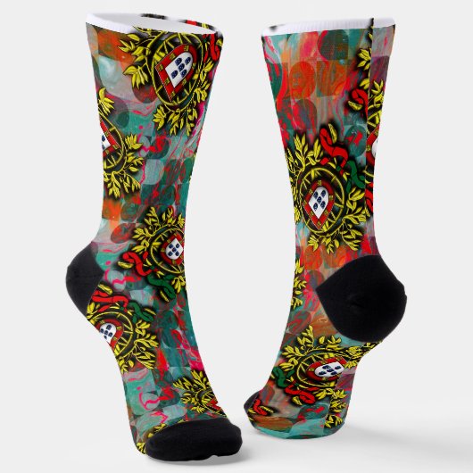 Portugees design sokken (Gebogen)