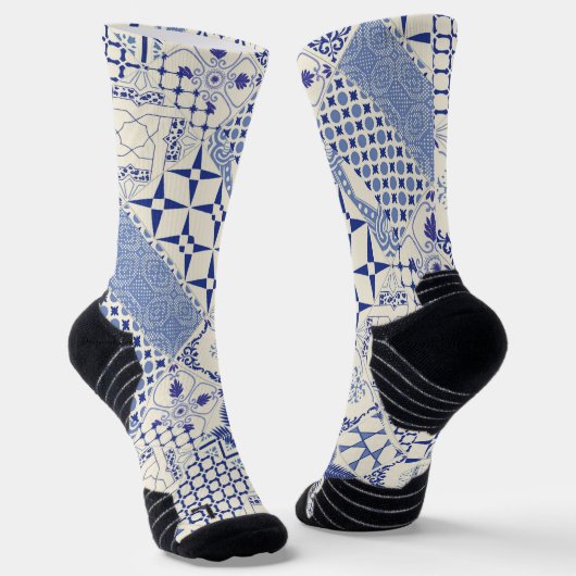 Portugees design sokken (Gebogen)