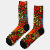 Portugees design sokken (Links)