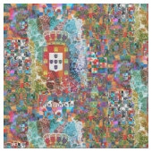 Portugees design stof (Close Up)