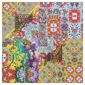 Portugees design stof (Close Up)