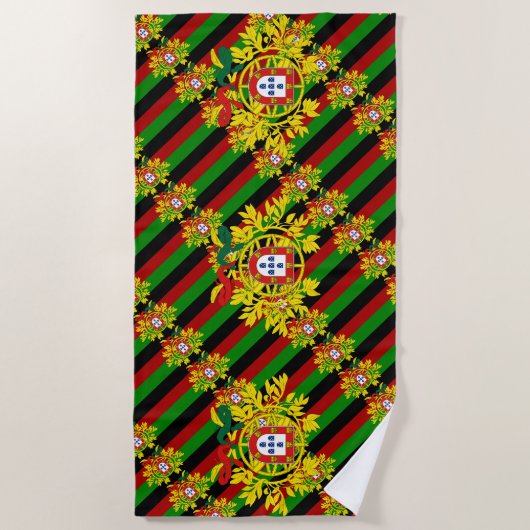 Portugees design strandlaken (Voorkant)