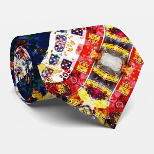 Portugees design stropdas (Opgerold)