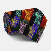 Portugees design stropdas (Opgerold)