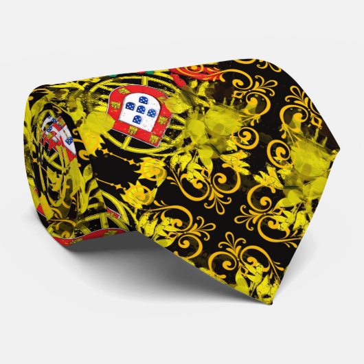 Portugees design stropdas (Opgerold)