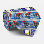 Portugees design stropdas (Opgerold)