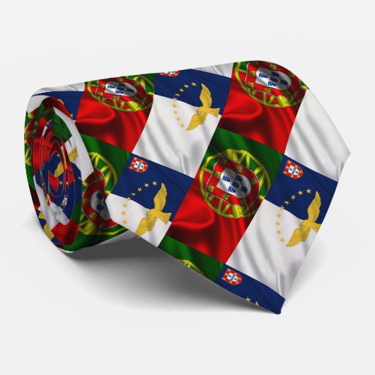 Portugees design stropdas (Opgerold)