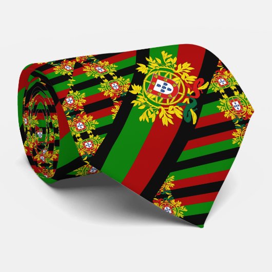 Portugees design stropdas (Opgerold)
