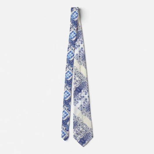Portugees design stropdas (Achterkant)