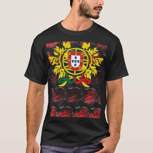 Portugees design t-shirt (Voorkant)