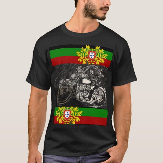 Portugees design t-shirt (Voorkant)