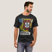 Portugees design t-shirt (Voorkant volledig)