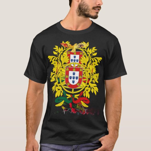 Portugees design t-shirt (Voorkant)