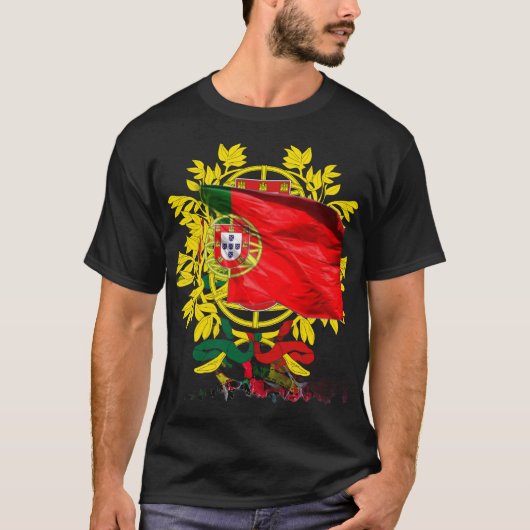 Portugees design t-shirt (Voorkant)