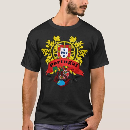 Portugees design T-shirt (Voorkant)